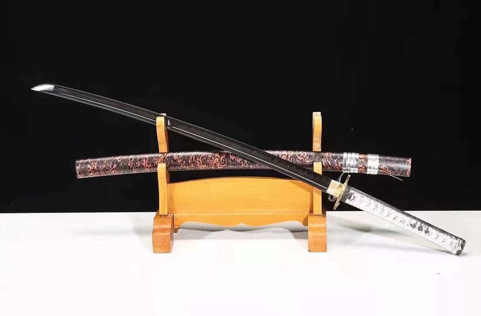 boxkatana Hand Forged Japanese Samurai Katana Demon knife T10 Carbon steel Full Tang