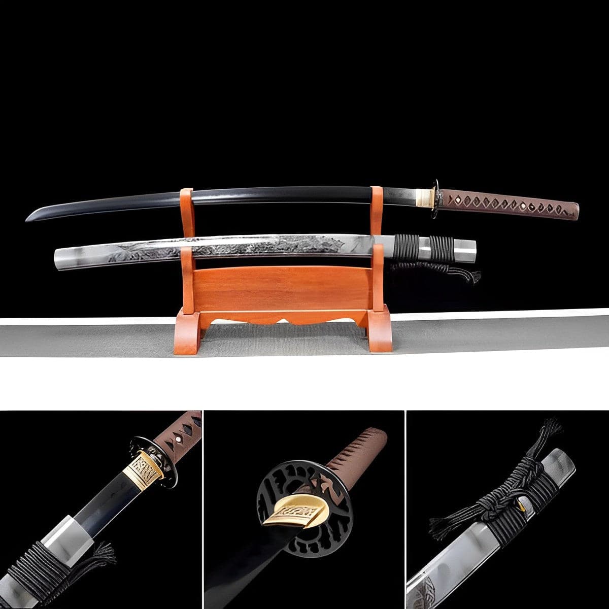 boxkatana Hand Forged Japanese Samurai Katana Dragon Soul High Manganese Steel Full Tang