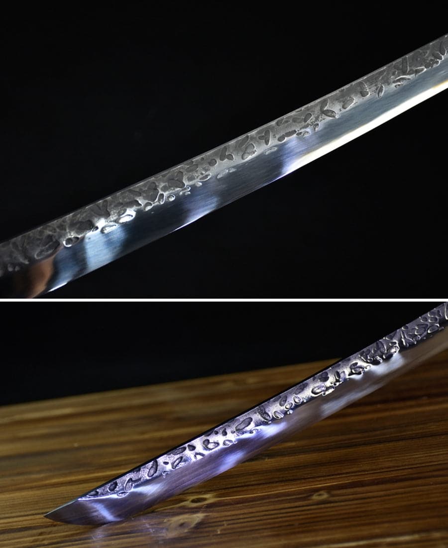 boxkatana Hand Forged Japanese Samurai Katana Flying clouds T10 Carbon steel Full Tang