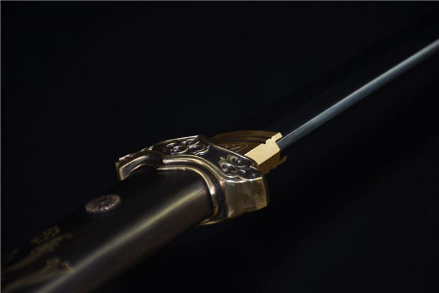 boxkatana Hand Forged Japanese Samurai Katana Heavenly Maiden Scattered Flowers T10 Carbon steel Ancient Forging