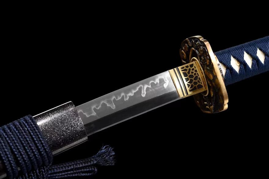 boxkatana Hand Forged Japanese Samurai Katana Kṣitigarbha Bodhisattva T10 Carbon steel Mirror grinding