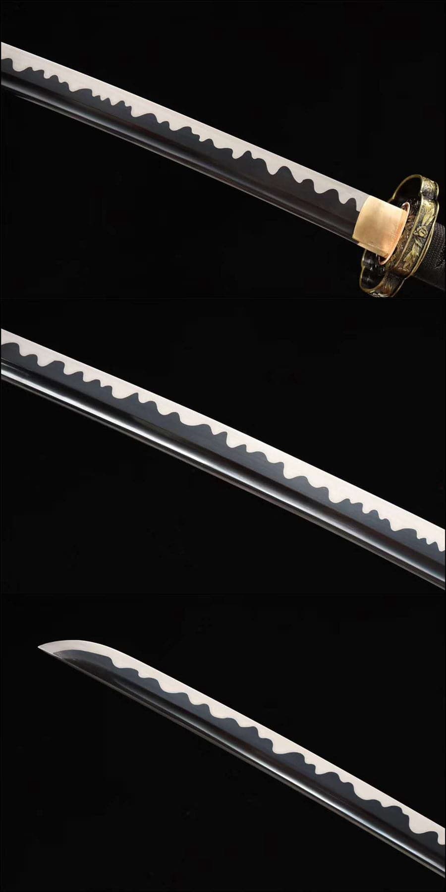 boxkatana Hand Forged Japanese Samurai Katana Lion T10 Carbon steel Full Tang