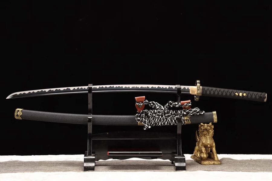 boxkatana Hand Forged Japanese Samurai Katana Lion T10 Carbon steel Full Tang