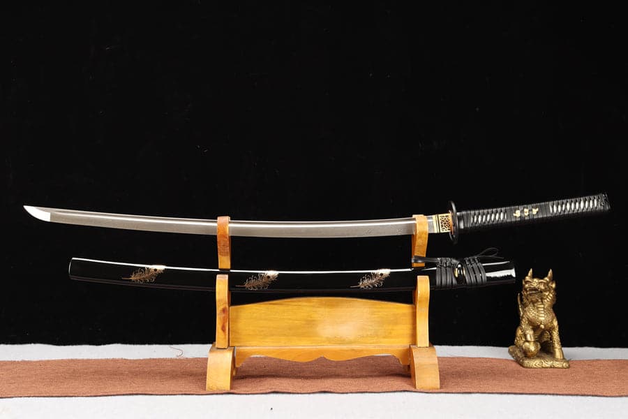 boxkatana Hand Forged Japanese Samurai Katana Pluto T8 carbon tool steel Folding forging