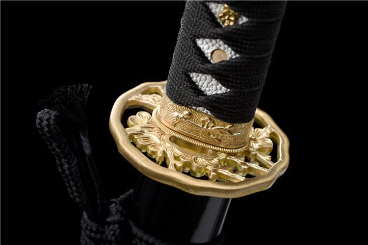 boxkatana Hand Forged Japanese Samurai Katana Rose High Manganese Steel Purple Blade