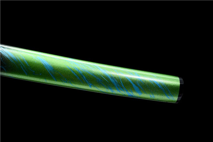 boxkatana Hand Forged Japanese Samurai Katana Sky Dome Pattern Steel Pure copper fine carving set