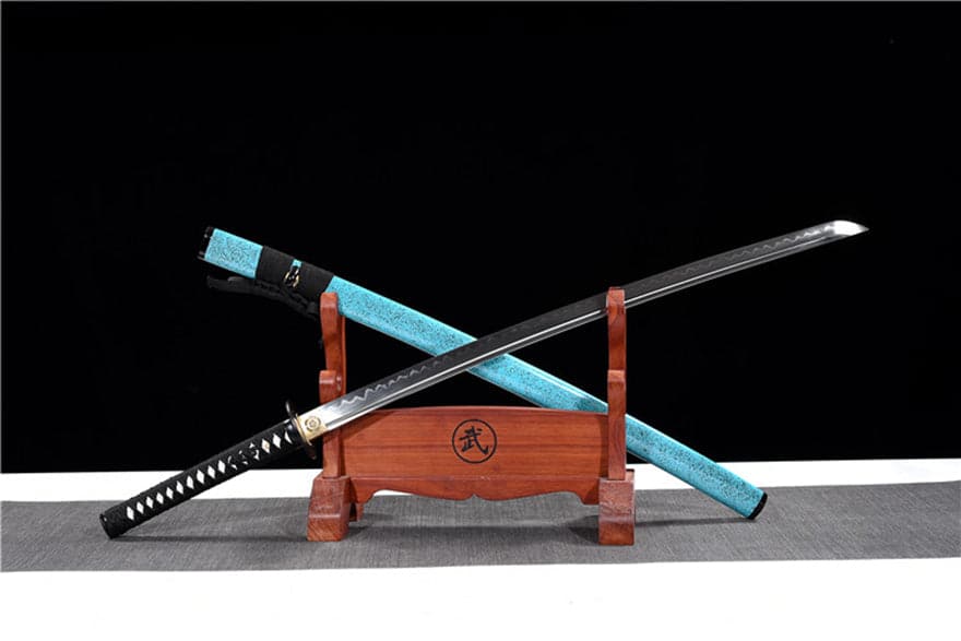boxkatana Hand Forged Japanese Samurai Katana Snowland T10 Carbon steel Mirror grinding Full Tang