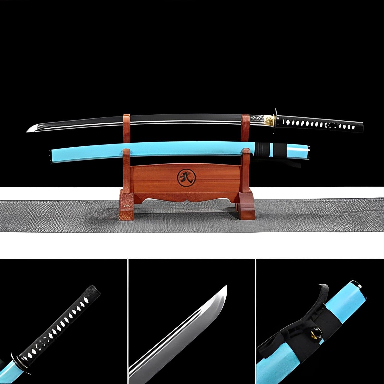 boxkatana Hand Forged Japanese Samurai Katana Snowland T10 Carbon steel Mirror grinding Full Tang