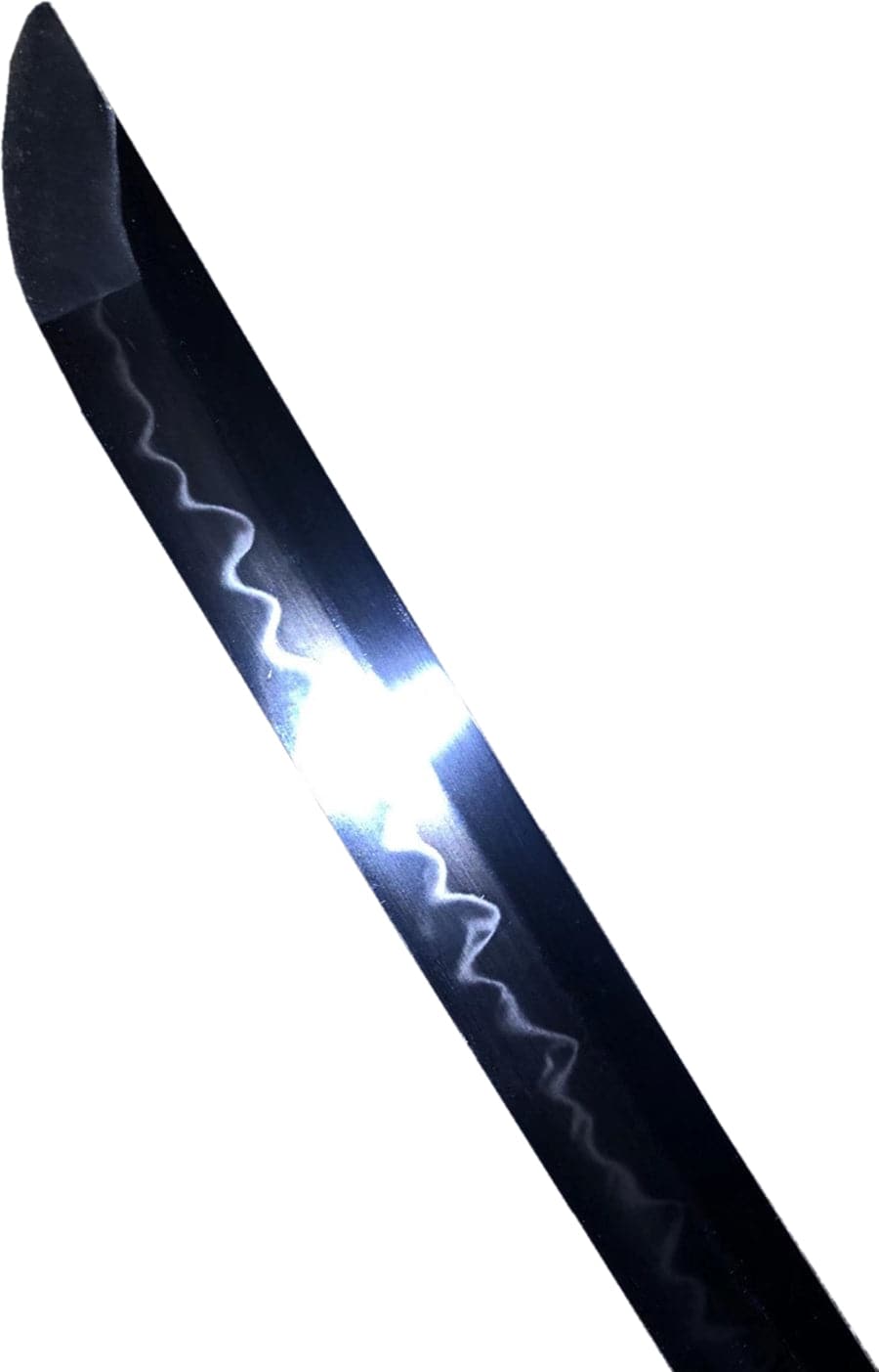 boxkatana Hand Forged Japanese Samurai Katana T10 Burning edge Rosewood One-piece forging