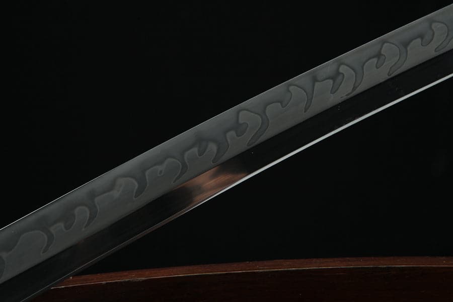 boxkatana Hand Forged Japanese Samurai Katana T10 Real Yokote Pure copper gilt silver