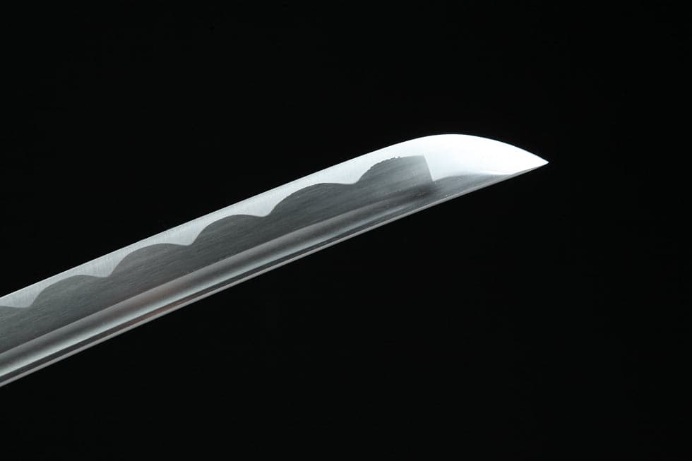 boxkatana Handmade Anime Katana One Piece Roronoa Zoro's Enma Sword 1045 High Carbon Steel White blade Purple