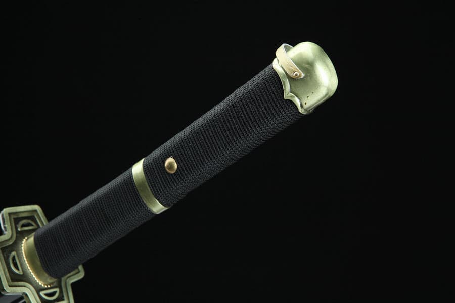 boxkatana Handmade Anime One Piece Roronoa Zoro's Yubashiri Sword 1045 High Carbon Steel Black