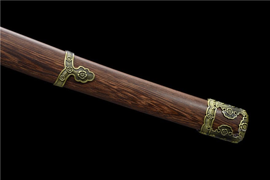 boxkatana Handmade Japanese Tachi Odachi Clear Shadow Pattern Steel Imported rosewood