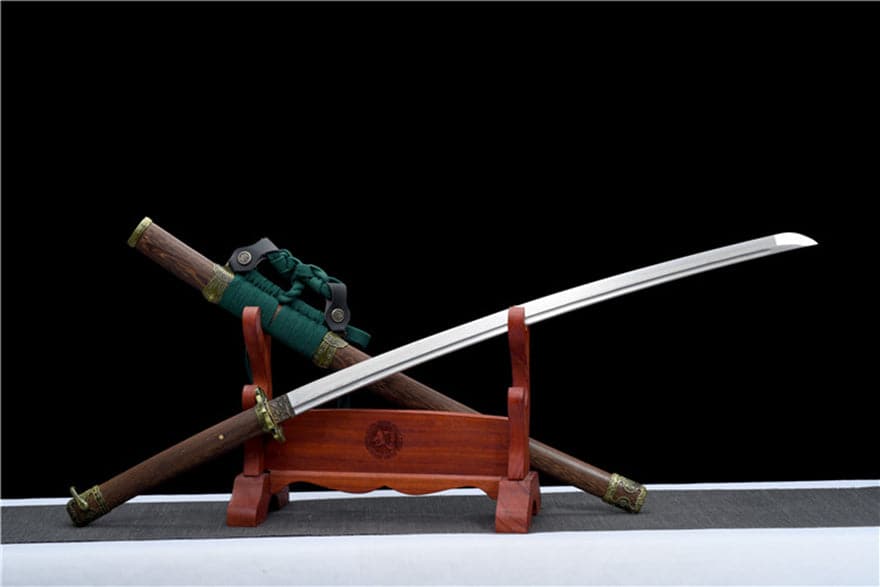 boxkatana Handmade Japanese Tachi Odachi Clear Shadow Pattern Steel Imported rosewood