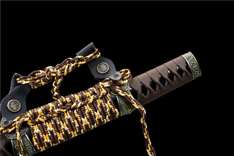 boxkatana Handmade Japanese Tachi Odachi Dark Shadow High Carbon Steel Blackened blades