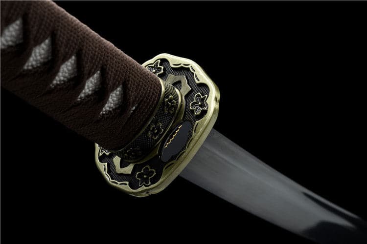 boxkatana Handmade Japanese Tachi Odachi Dark Shadow High Carbon Steel Blackened blades