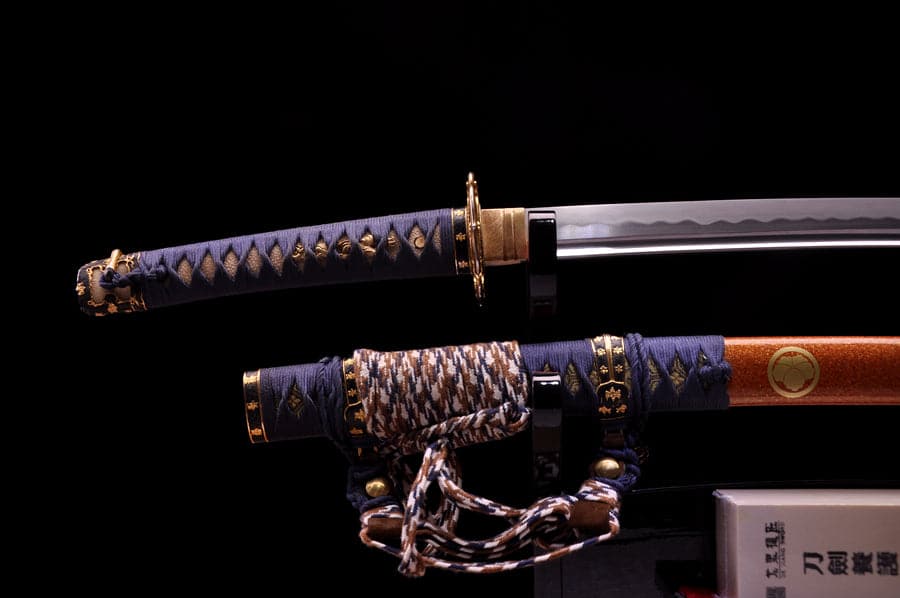 boxkatana Handmade Japanese Tachi Odachi Emperor Tamahagane Finish polishing