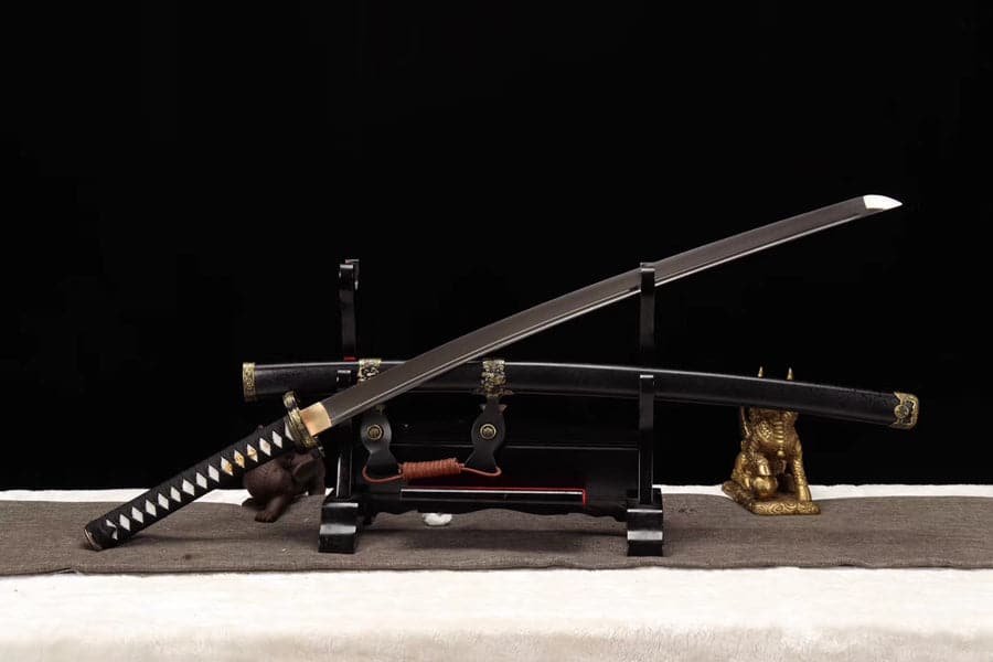boxkatana Handmade Japanese Tachi Odachi Hidden Front 9260 Spring Steel