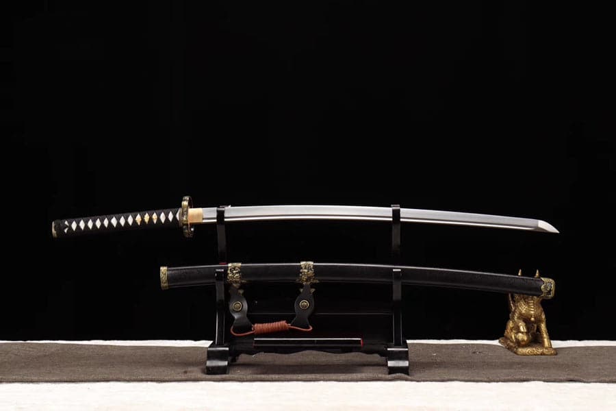 boxkatana Handmade Japanese Tachi Odachi Hidden Front 9260 Spring Steel