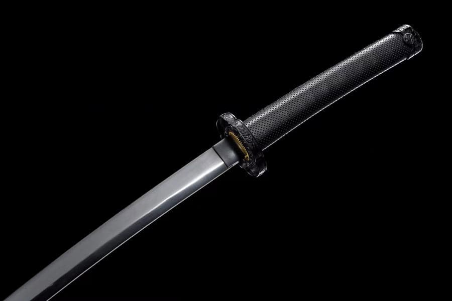 boxkatana Handmade Japanese Tachi Odachi High Manganese Steel Blade blackening process