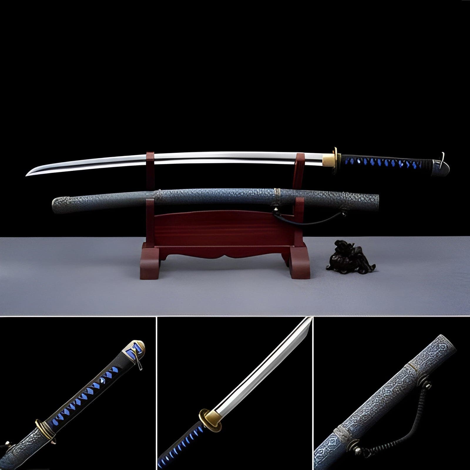 boxkatana Handmade Japanese Tachi Odachi Prunus mume High Speed Steels Full Tang