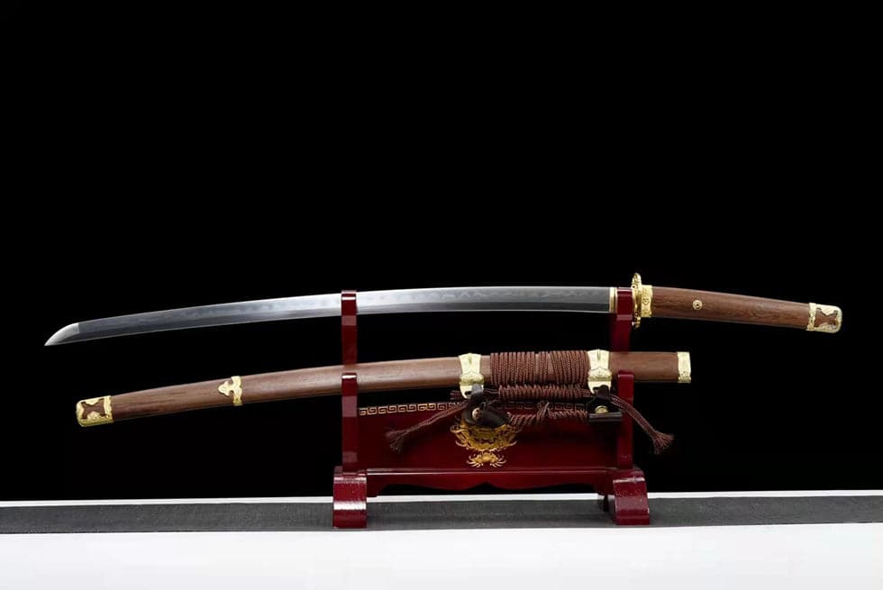 boxkatana Handmade Japanese Tachi Odachi 金耀 T10 Carbon steel Import rosewood