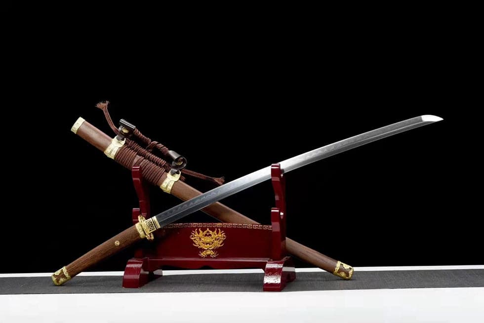 boxkatana Handmade Japanese Tachi Odachi 金耀 T10 Carbon steel Import rosewood