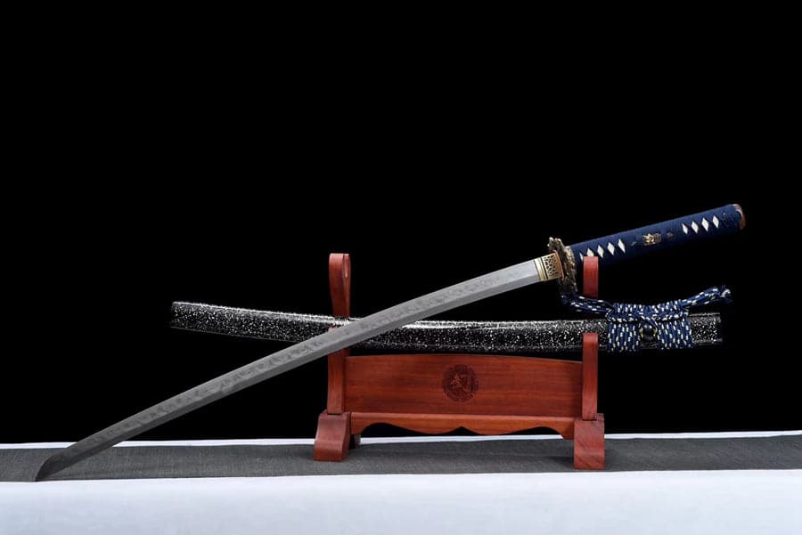 boxkatana Handmade Rurouni Kenshin T10 burn blade Grinding with Gray Blade