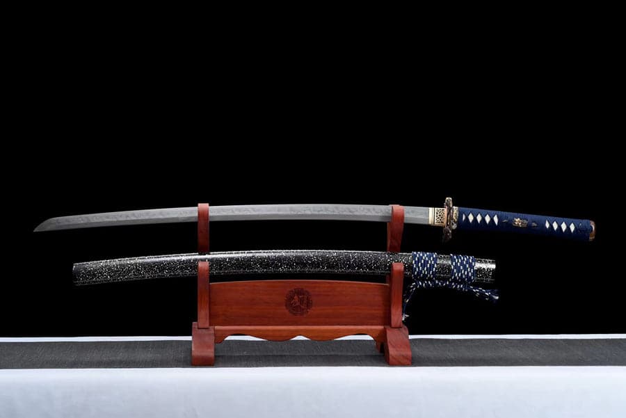 boxkatana Handmade Rurouni Kenshin T10 burn blade Grinding with Gray Blade