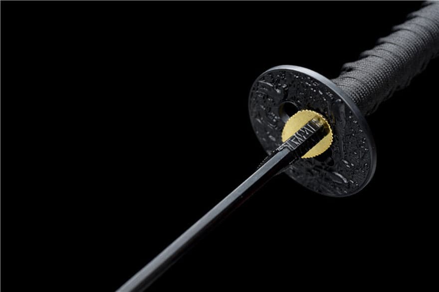 boxkatana High-performance Japanese Tachi Odachi Sparrow High Manganese Steel Black Blade