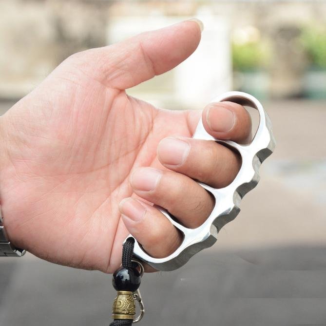 Real 304 Stainless Steel Knuckle Dusters Self Defense - Cakra EDC Gadgets