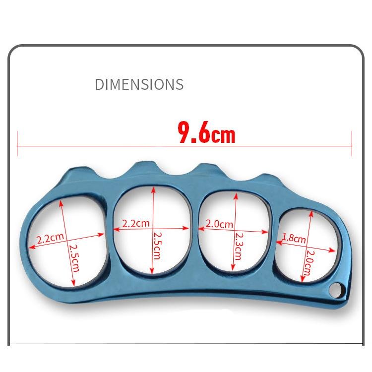 Real 304 Stainless Steel Knuckle Dusters Self Defense - Cakra EDC Gadgets