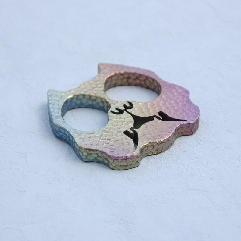 Bulldog Two Finger Titanium Knuckles - Cakra EDC Gadgets